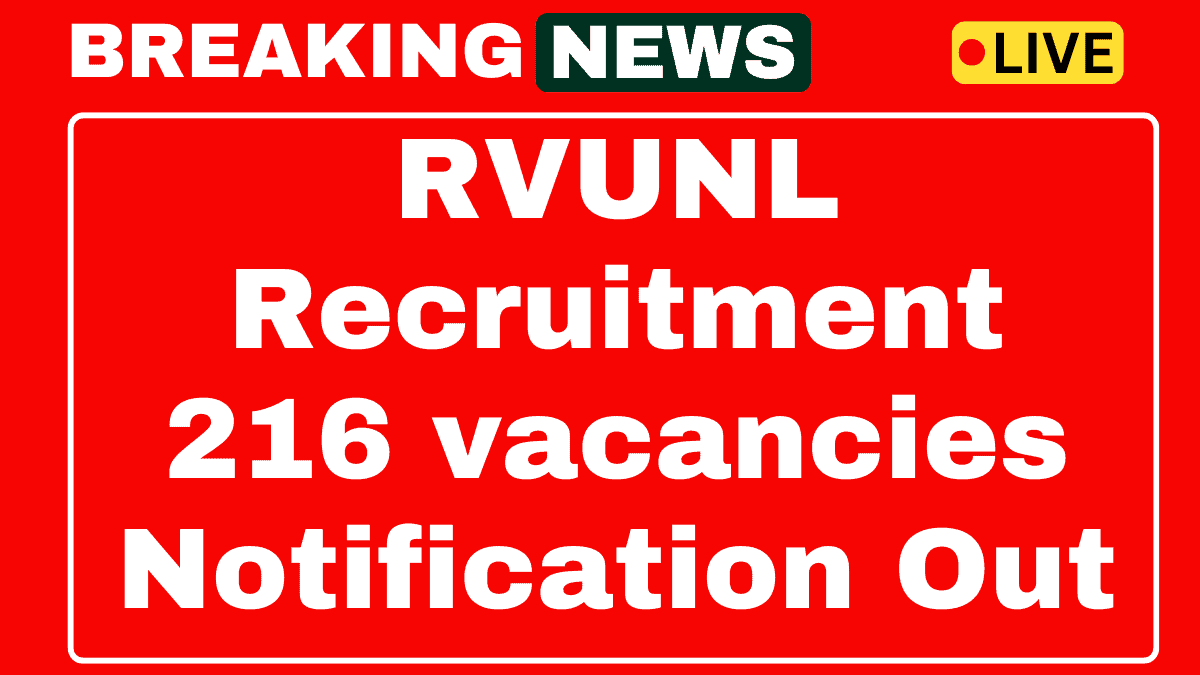 RVUNL Recruitment 2025