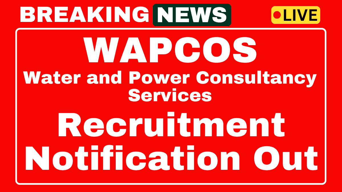 WAPCOS Recruitment 2025