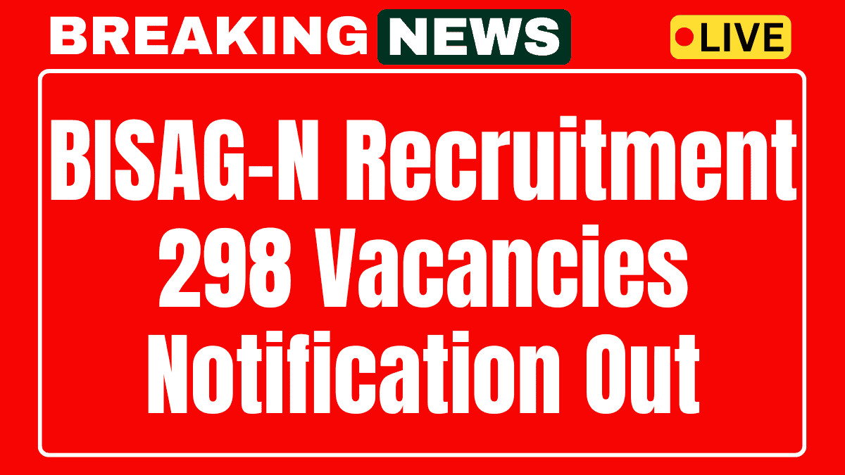 BISAG N Recruitment 2025