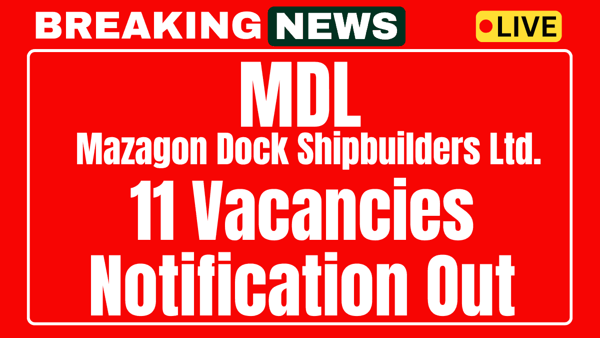 MDL Recruitment 2025