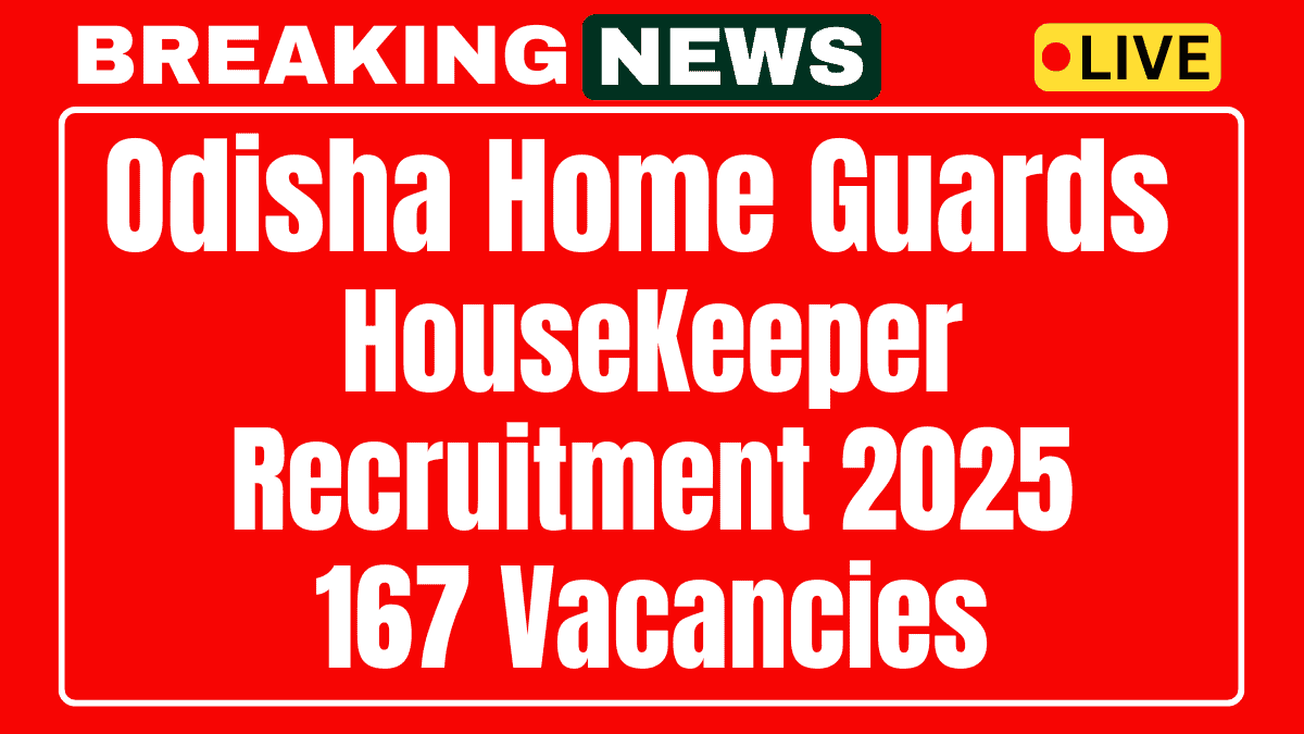 Odisha Home Guards Recruitment 2025